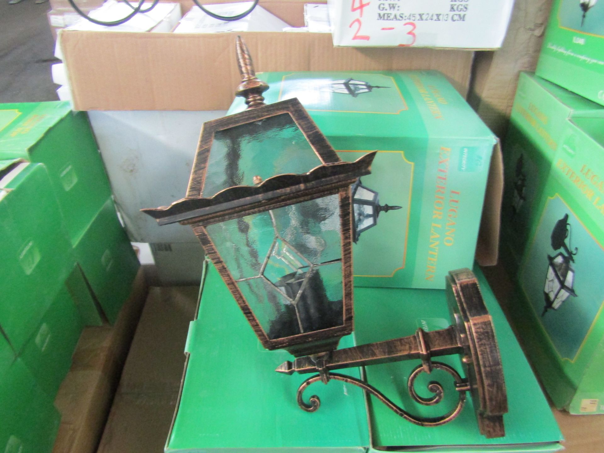 Integrity Lighting Lugano Rustic Post Top Outdoor light. H46cm x W22cm. New & Boxed. (box maybe shop