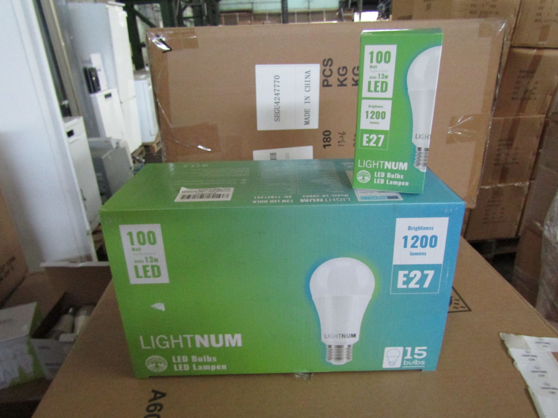 2X LEDYA - A60 E27 1055 Lumen LED Light Bulbs - Pack of 6 - New & Boxed.