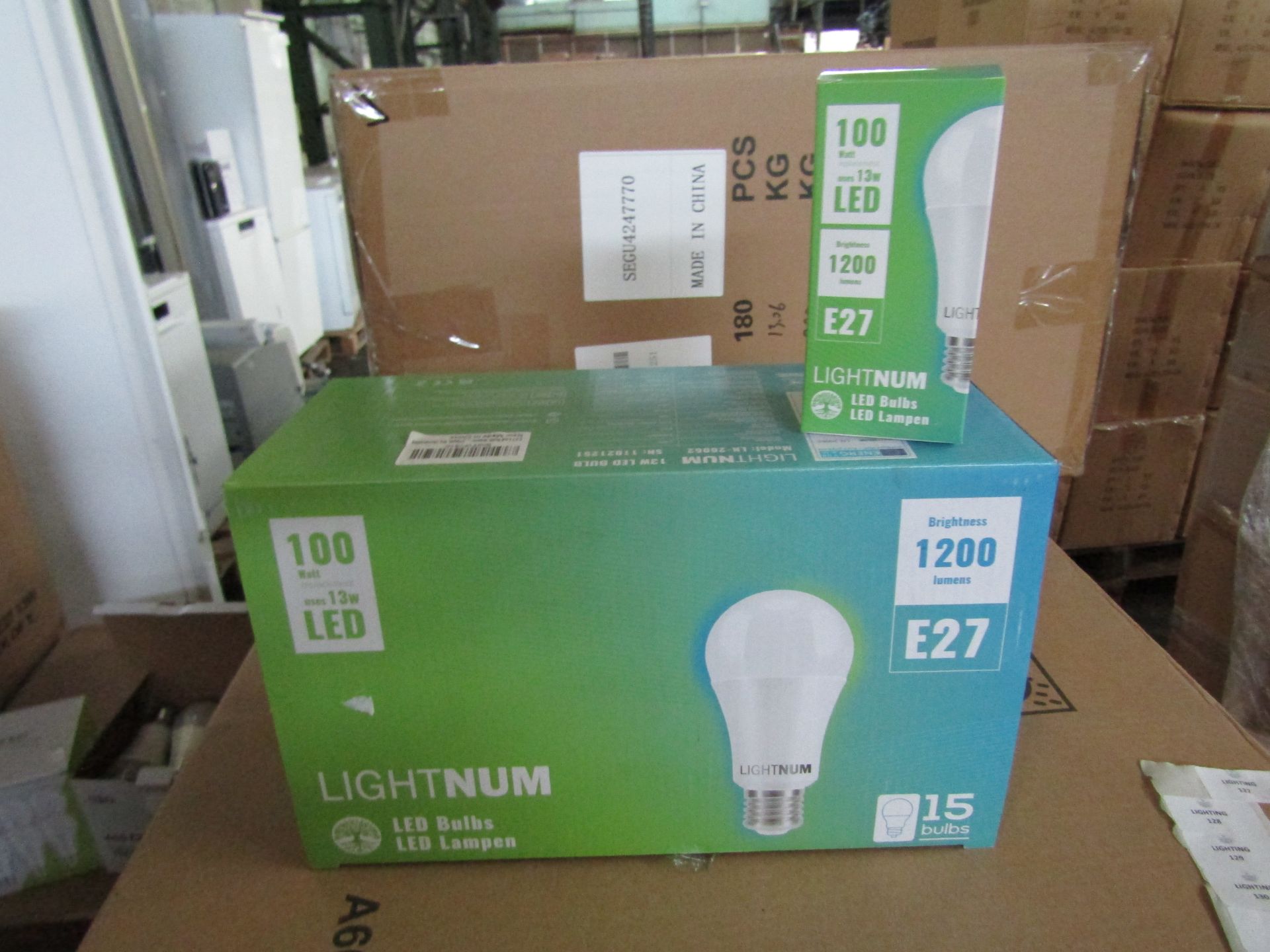 2X LEDYA - A60 E27 1055 Lumen LED Light Bulbs - Pack of 6 - New & Boxed.