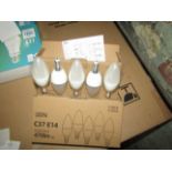 2X STANBOW - E14 400 Lumen LED Light Bulbs - Pack of 5 - New & Boxed.