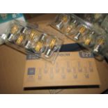 2X STANBOW - E27 400 Lumen LED Filament Light Bulbs - Pack of 10 - New & Boxed.