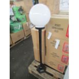 Integrity Lighting Black Victorian Column Outdoor light. H120cmcm x W25cm. New & Boxed. (box maybe