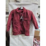 Rainmac Childrens Burgandy Rain Coat With Detachable Lined Fleece, Size: 8 - Unused & Packaged.