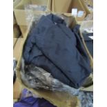 Box Of 6x Rainmac Ladies Long Navy Rain Coat, Size: 8 - Unused & Packaged.