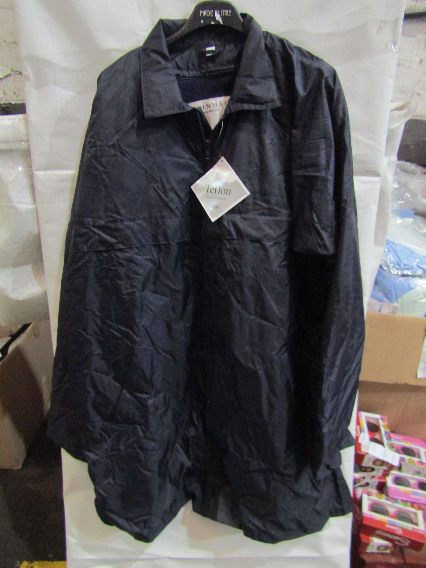 Rainmac Ladies Black Rain Coat With Detachable Lined Fleece, Size: 2 - Unused & Packaged.