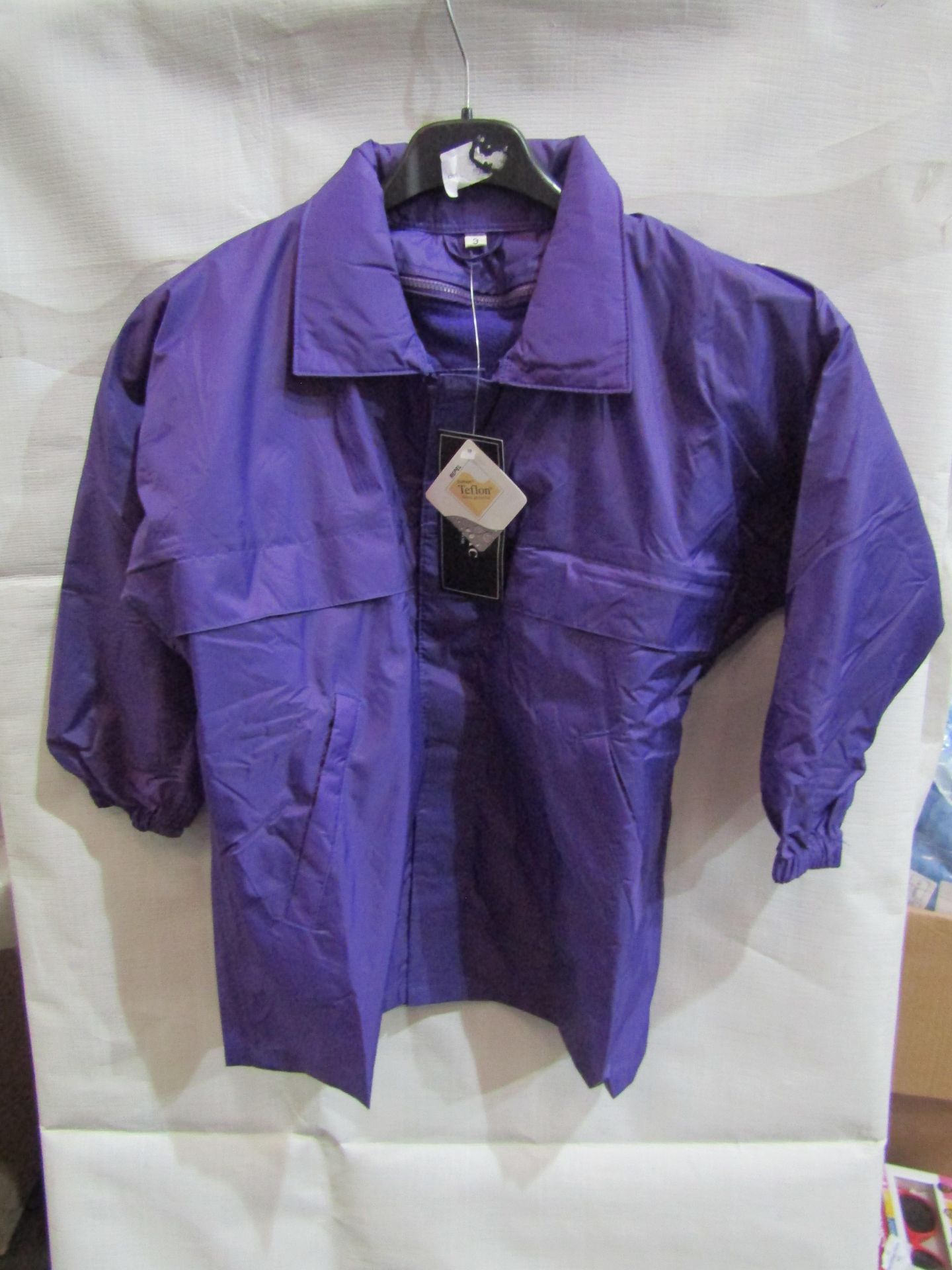 Rainmac Childrens Purple Thin Rain Coat, Size: 3 - Unused & Packaged.