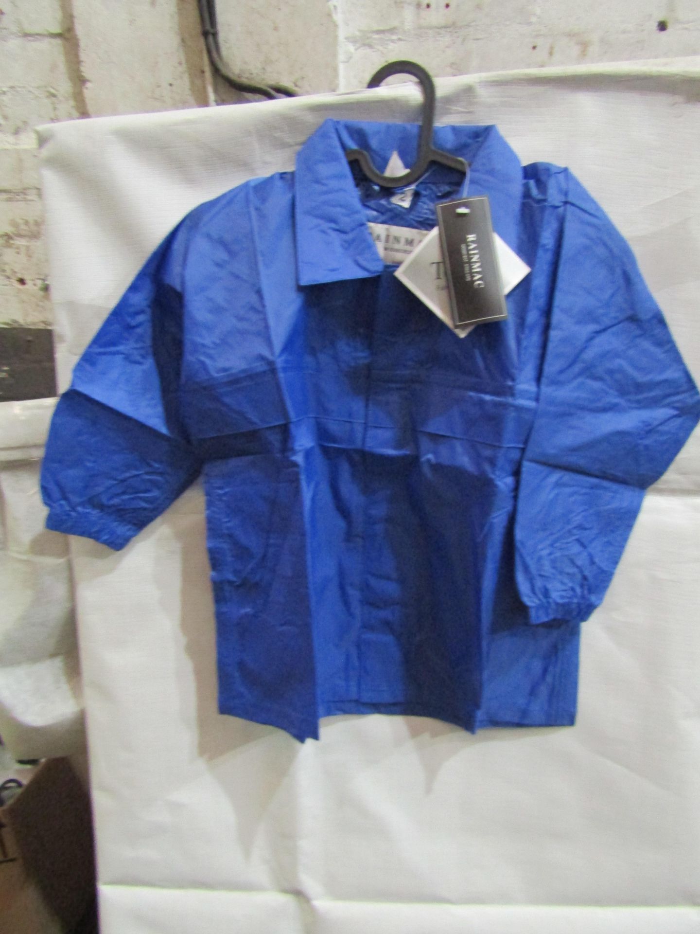 Rainmac Childrens Blue Thin Rain Coat, Size: 2 - Unused & Packaged.