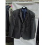 M&S Mens Grey Tailored Fit Performance Suit Jacket, Size: Chest 44" Long - Good Condition.