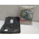 2 X Items Being 1 X Ultra-Lite Rain Suit X/L & 1 X Pair of Uncle Sams Waterproof Pants Size M Both