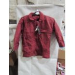 Rainmac Childrens Burgandy Rain Coat With Detachable Lined Fleece, Size: 8 - Unused & Packaged.