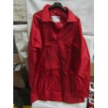 Rainmac Ladies Red Thin Rain Coat, Size: 20 - Unused & Packaged.