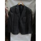 M&S Mens Grey Regular Fit Performance Suit Jacket, Size: Chest 42" M - Good Condition.