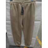 1 X Pair of Get The Trend Joggers Beige Size M New With Tags