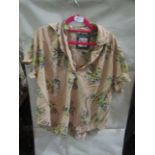 Jacks Girlfriend New York Ladies Blouse Floral Pink, Size: XL - Good Condition.