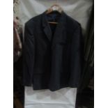 M&S Mens Navy Regular Fit Suit Jacket, Size: Chest 50" Machine Washable - Good Condition.