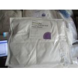 Soak & Sleep 4.5 Tog Goose Feather & Down Single Duvet RRP 55