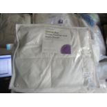 Soak & Sleep 4.5 Tog Goose Feather & Down Single Duvet RRP 55