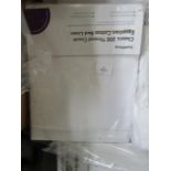 Soak & Sleep 1,000tc Supima Cotton - King duvet cover - White RRP 170