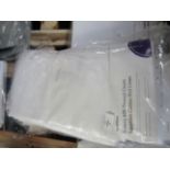 Soak & Sleep White 600TC Egyptian Cotton Superking Oxford Pillowcase Pair RRP 40