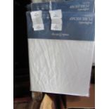 Soak & Sleep Chalk Pure Hemp King 30cm Fitted Sheet RRP 48