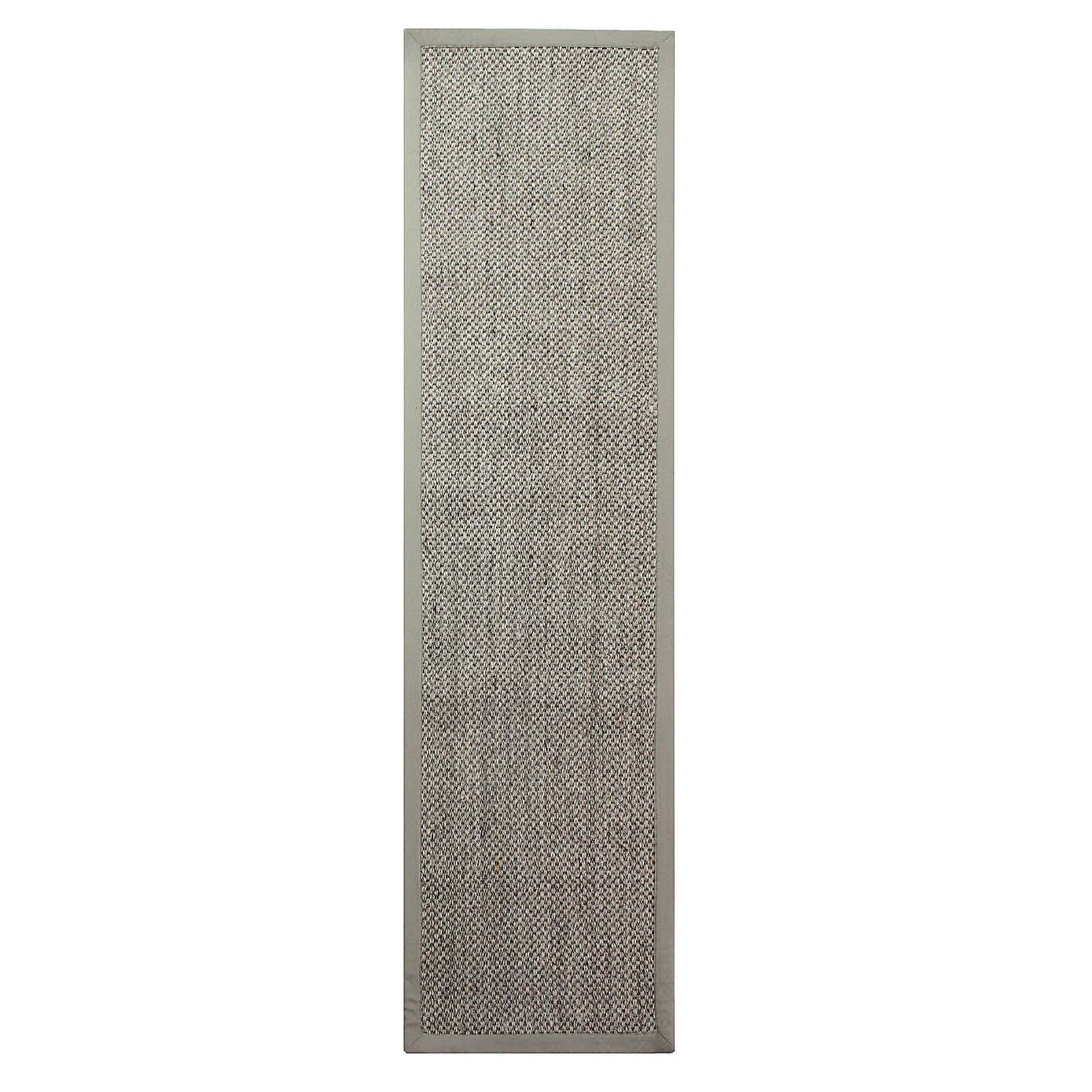 Sisal D040 Rug Sisal Light Grey Runner 60X230cm RRP 75