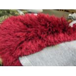 Pearl D040 Jewel Shaggy Rug In Red 200X290Cm RRP 299