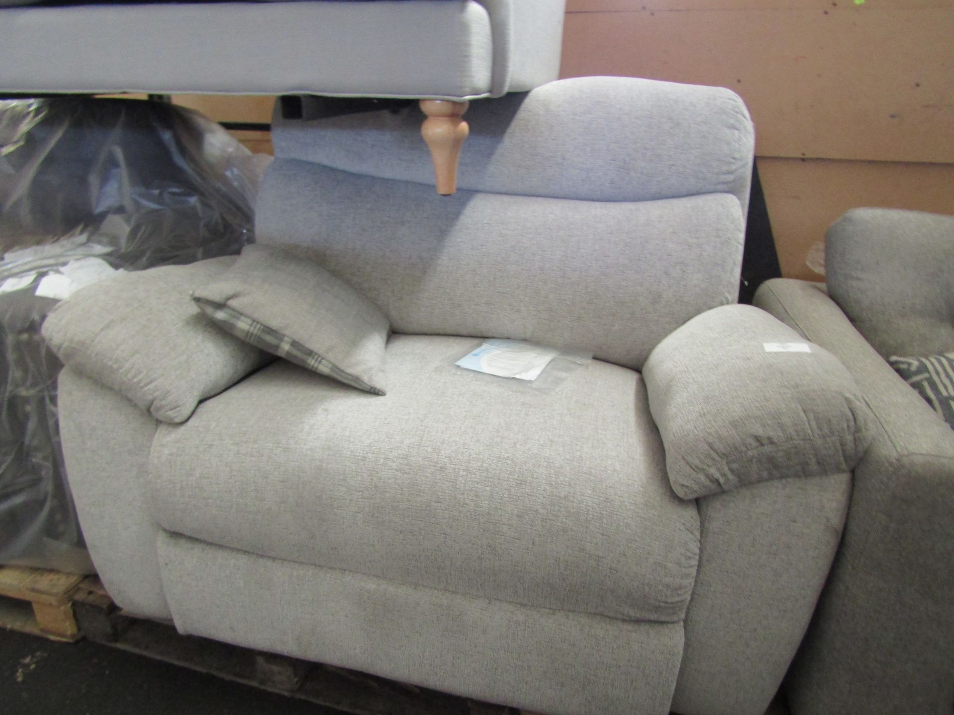 Cloud Love Seat Power Recliner Cloud Silver No Wood RRP 899 About the Product(s) Cloud Love Seat - Image 2 of 2