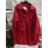 Rainmac Ladies Red Thin Rain Coat, Size: 22 - Unused & Packaged.