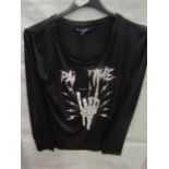 Brave Soul Top Black Size M New With Tags