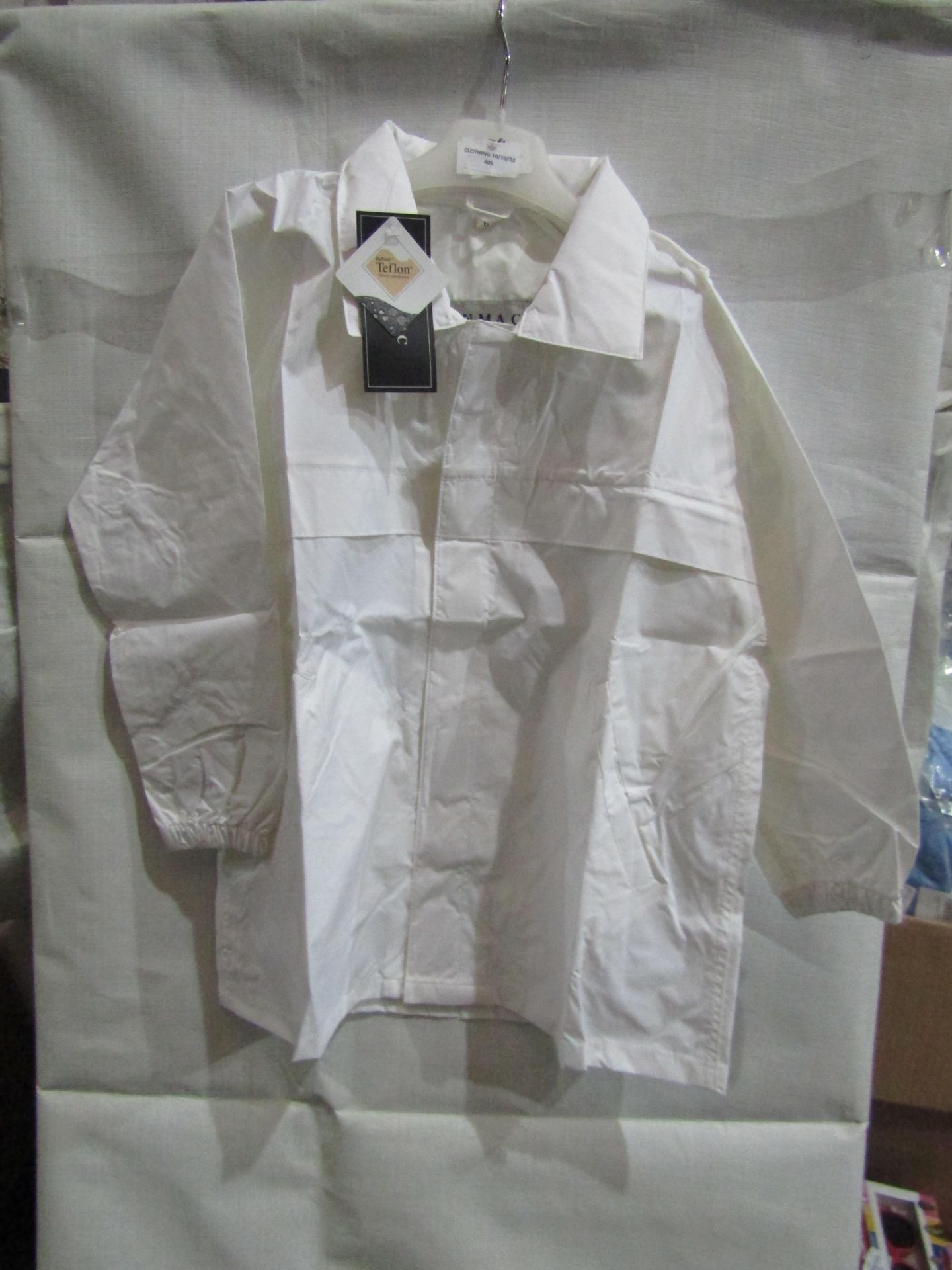 Rainmac Childrens White Thin Rain Coat, Size: 6 - Unused & Packaged.