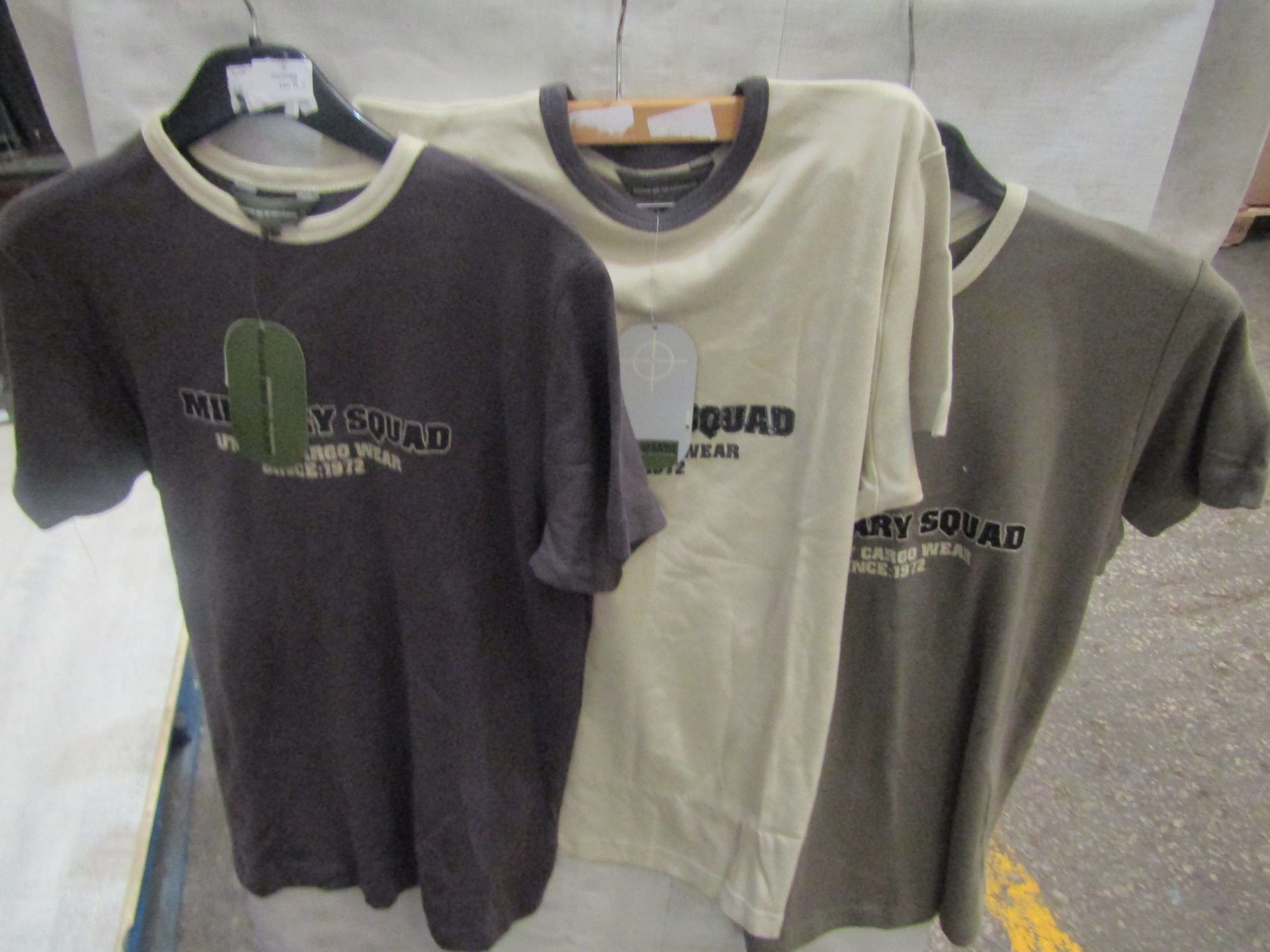 3 X Raw Edge Army Supplies T/ Shirts all Size L All New With Tags