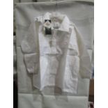 Rainmac Childrens White Thin Rain Coat, Size: 6 - Unused & Packaged.