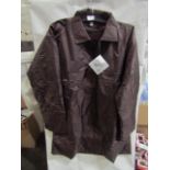 Rainmac Ladies Brown Thin Rain Coat, Size: 3 - Unused & Packaged.