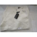 2 X Ladies Cream Jumpers Size 8 & 14 Unworn With Tags