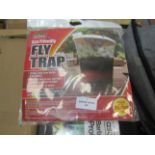 4x Pest Guard Eco Friendly Fly Trap, Unchecked & Packaged.