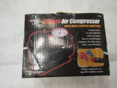 Race Line 12V 300PSI Air Compressor - Unchecked & Boxed.