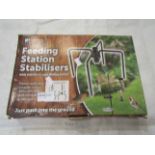 2x My Garden Feeding Station Stabilisers - Both Unchecked & Boxed.