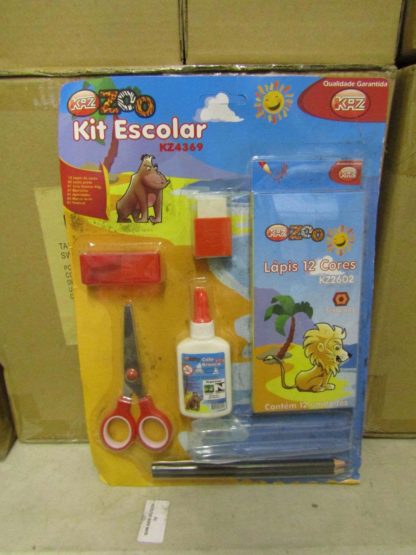7x Kazoo Kit Escolar, Looks To Be Missing Pens, Unchecked & Packaged.