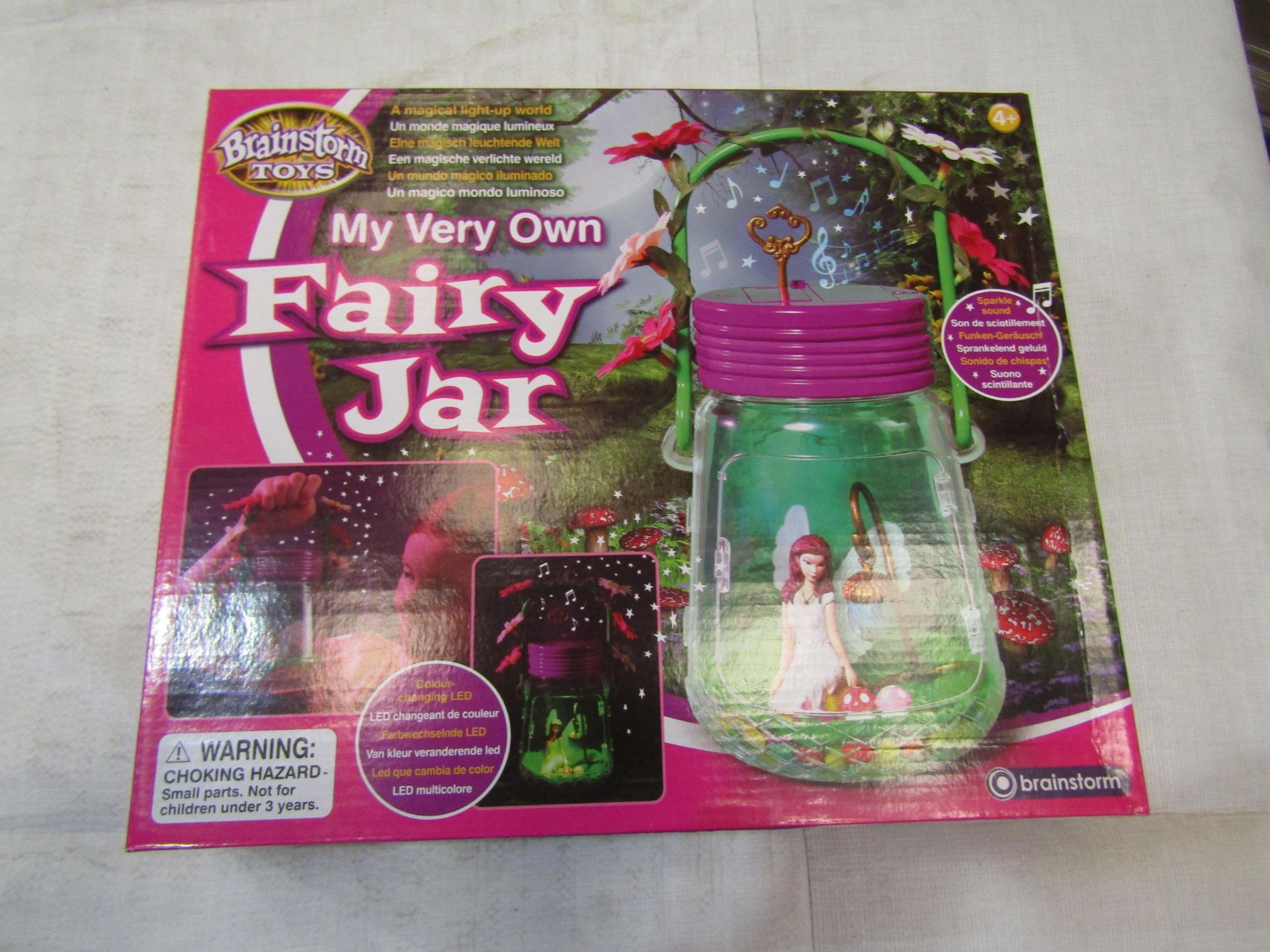 Brainstorm My Very Own Fairy Jar - Unchecked & Boxed.