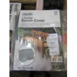 Asab 3 Seater Bench Cover, Size: 162 x 66 x 89 - Unchecked & Packaged.