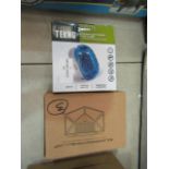 2x Items Being - 1x Tekno LED UV Insect Killing Lamp - 1x Solar Interaction Wall Lamp - Both