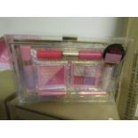 6x The Colour Workshop - Sweetheart 14-Piece Beauty Set With Clutch Bag - New & Packaged.