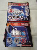 2x Items Being - 1x Drain Blaster, Powerful Multi-Drain Air Plunger - 1x Mega Drain Blaster,