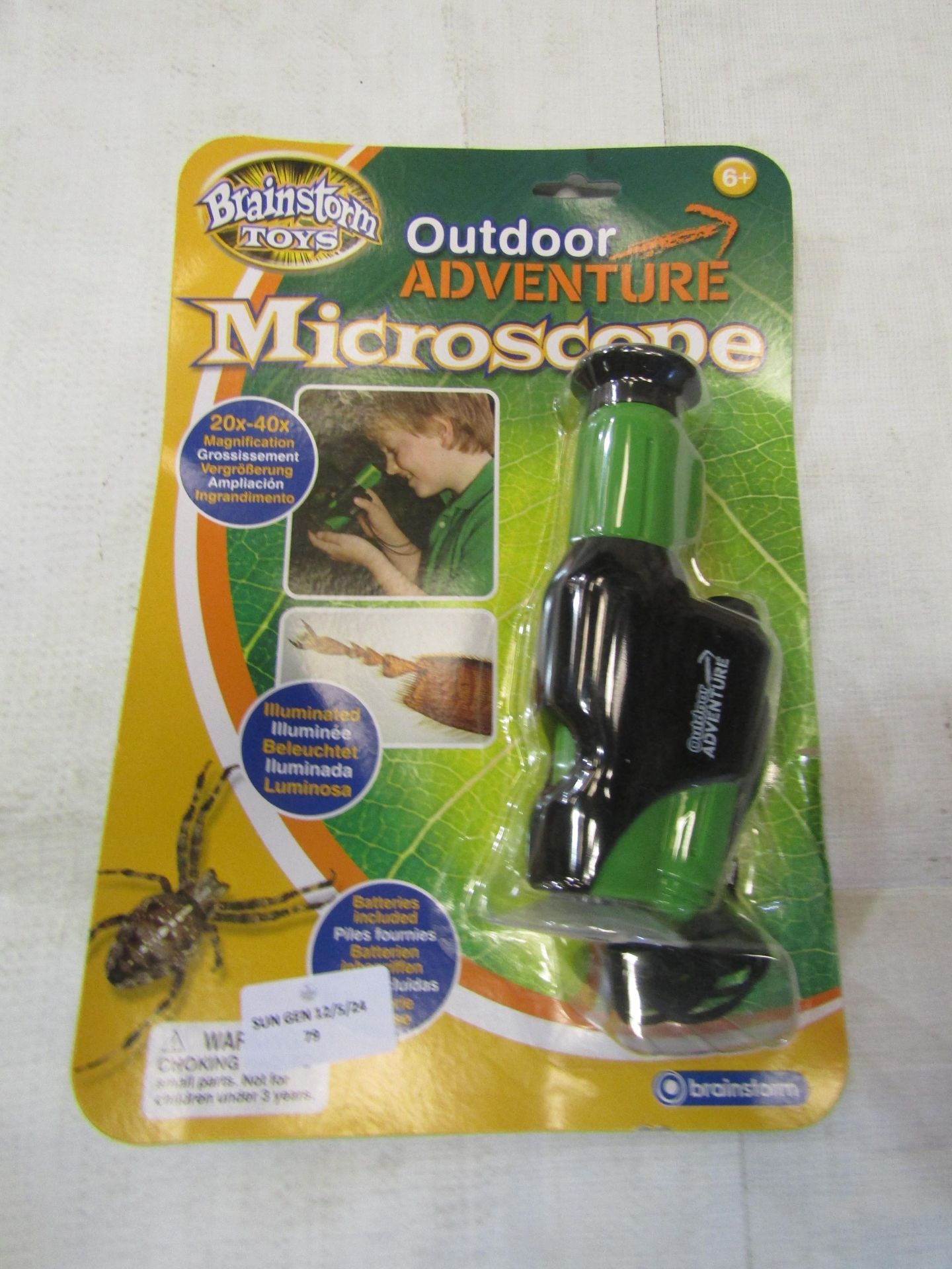 2x Brainstorm Outdoor Adventure Microscope - Both Unused & Boxed.