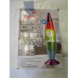 Powatron 16" Retro Lava Lamp - Unchecked & Boxed.