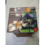 My Garden Metal Dome Bird Feeder, Size: 129x33.5cm - Unchecked & Boxed.