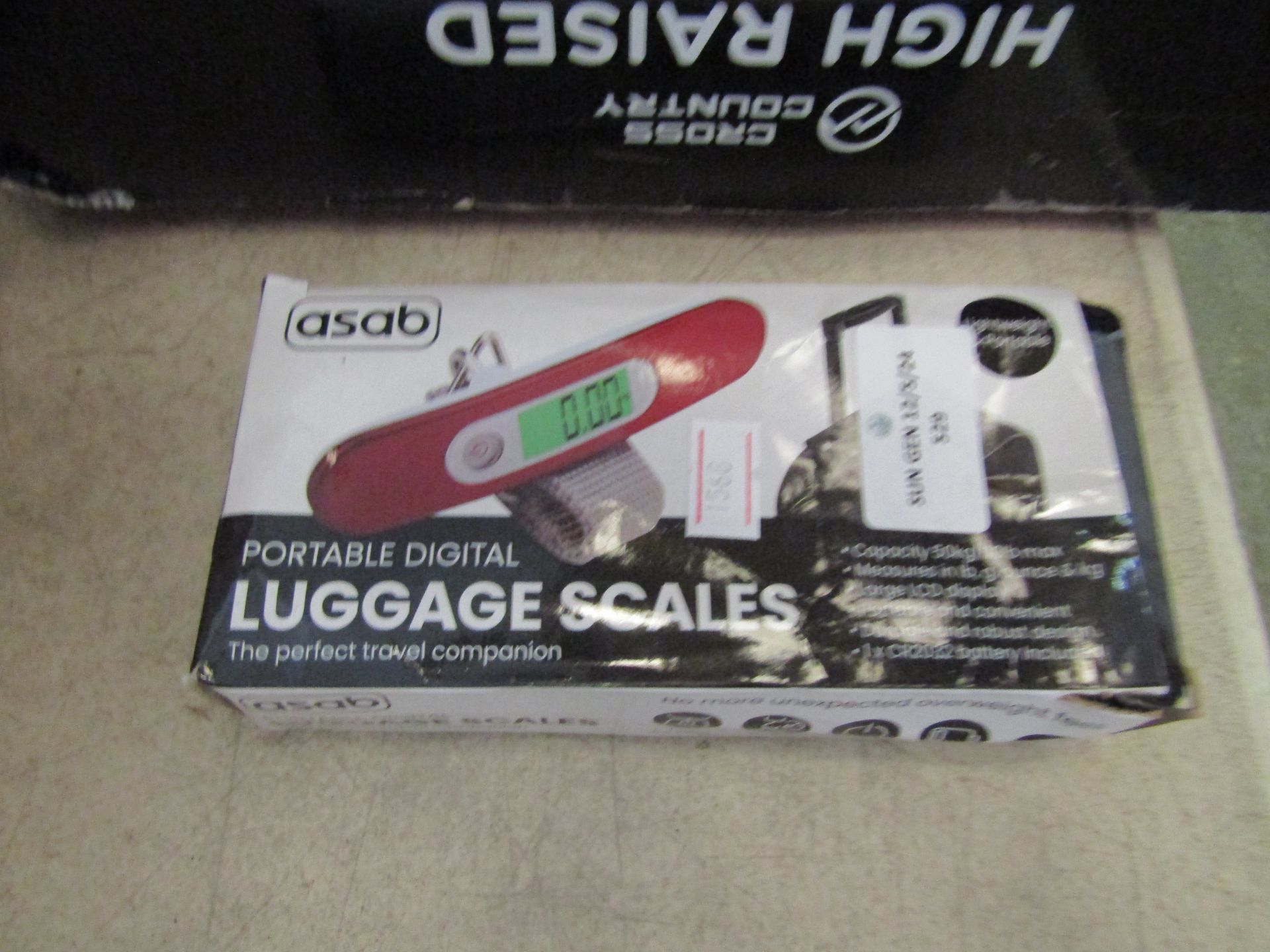 Asab Portable Digital Luggage Scales, Unchecked & Boxed.