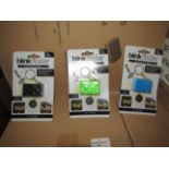 Box Of 48x Blink Finder " Never Loose Your Keys Again " With LED Torch Function, Assorted Colour: