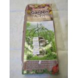 2x My Garden Bordeaux Garden Arch, Size: 140x38x255cm - Unchecked & Boxed.