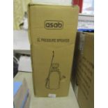 Asab 5L Pressure Sprayer, Unchecked & Boxed.